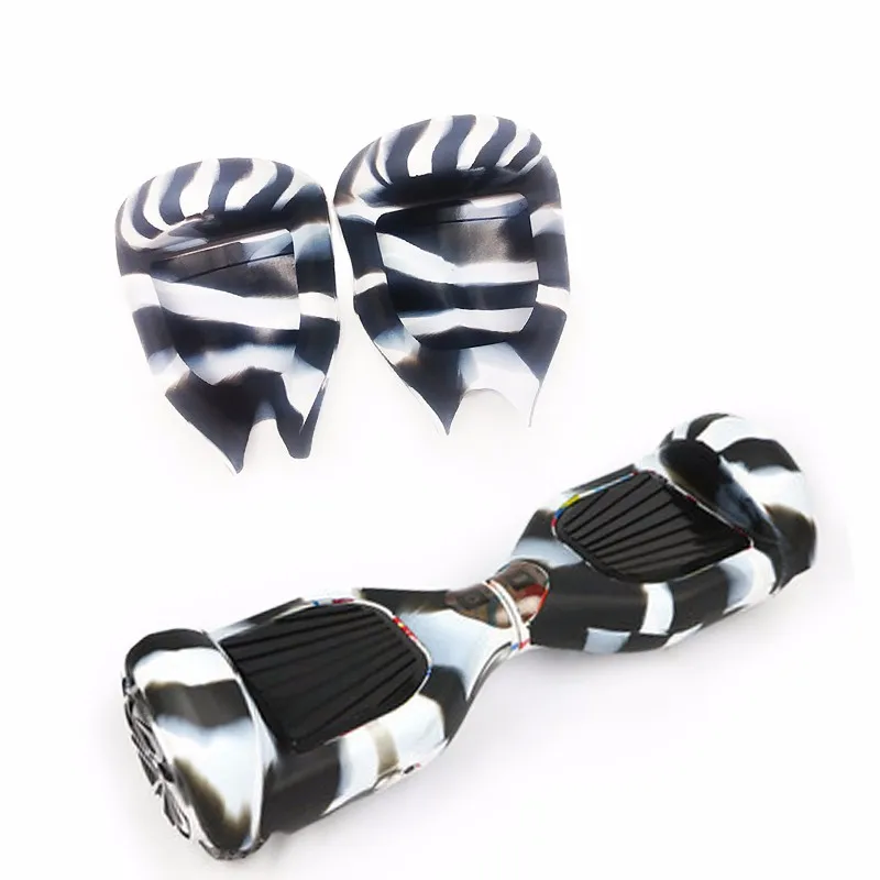 Scooter Silicone 2 Wheels Electric Scooter Silicone Case Protector 6.5 Hoverboard Self Balance Scooters Oxboard Skateboard (19)