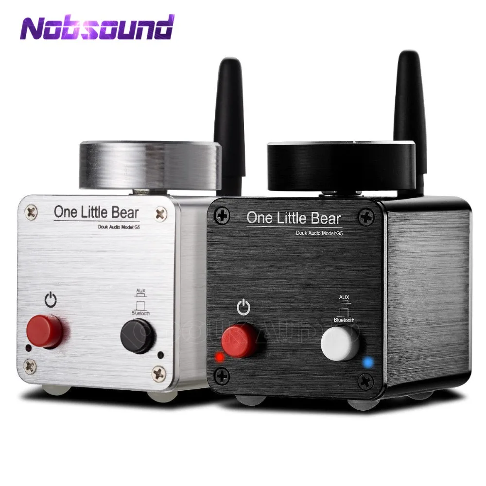 US $52.79 Nobsound Latest Little Bear G5 HiFi Mini Bluetooth Digital Amplifier Audio Amp Stereo 50W2 With Power Supply