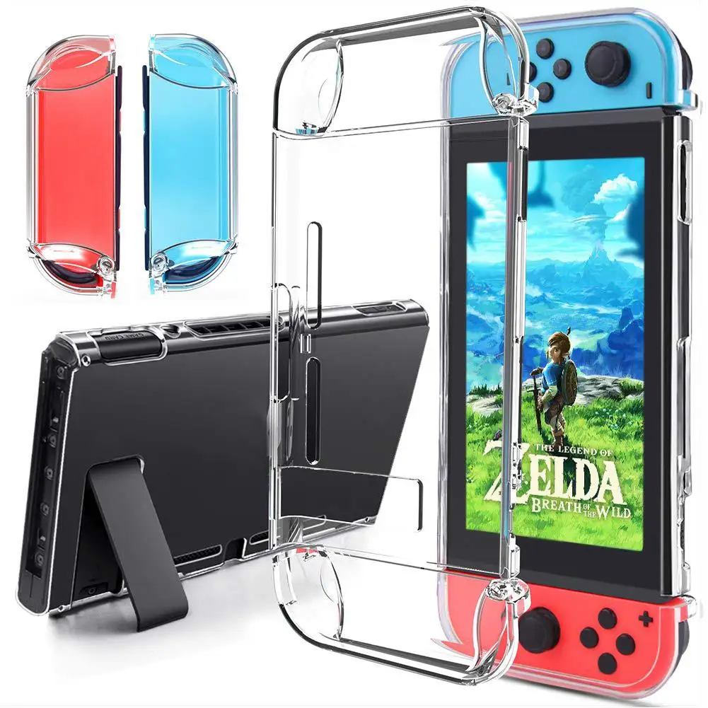 

Precise TPU Transparent Protector Cover Case for Nintendo NS Switch Host Joy-Con