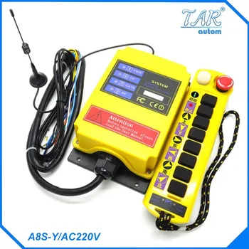 

Remote 500m nine button crane industrial wireless remote control can be customized receiver AC220V Industrial Remote Control
