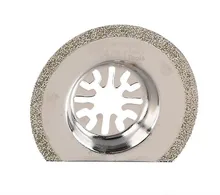 1pcs 63mm diamond segment saw blade for oscillating multi tool accessories as Fein multimaster,Dremel power tool,home decoration