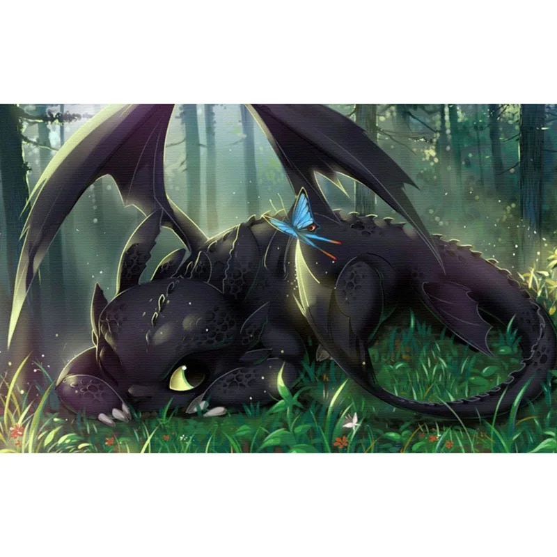 Dragon toothless full square embroidery Diamond 5D DIY diamond Painting