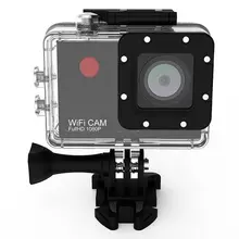 Wifi 1080P Waterproof 2.0″ LCD Screen Display 120 Degree a+ HD Wide-angle 5.0 MP CMOS Image Sensor Action Camera Sports Camera