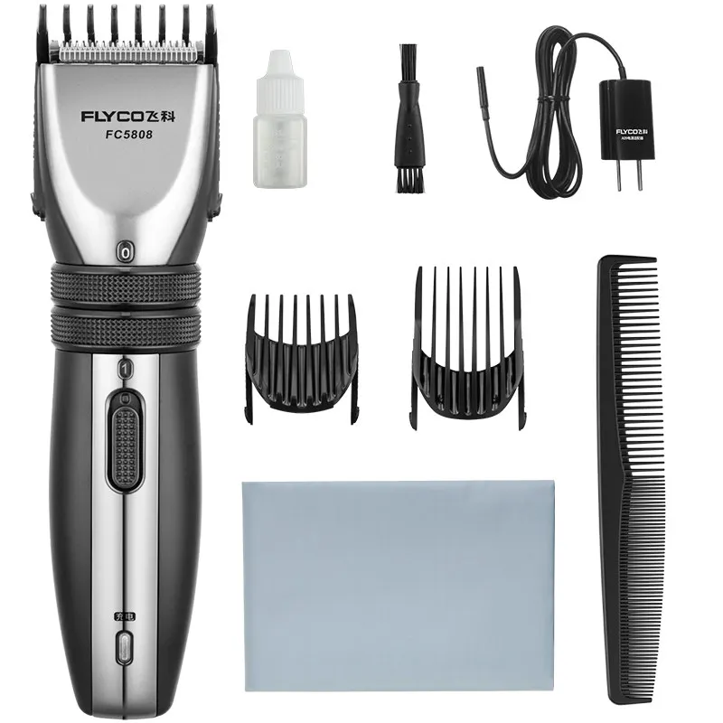 

Flyco Professional Electric Hair Clipper for adult baby Rechargeable Hair Trimmers Hair Cutting Machine Beards shaver FC5808