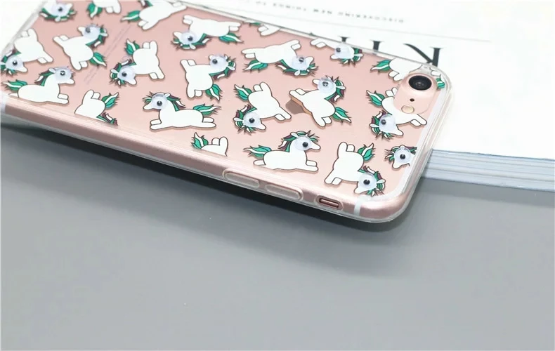 Luxury Soft 3D Cute Cartoon Eyes Move Mouse Cat French fries banana Popcorn Phone Case For iphone 7 6 6s Plus SE 5S Cover Back (18)