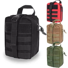 Тактическая медицинская сумка, съемный чехол для первой помощи, аварийный чехол, наборы для выживания для рюкзака, ремень для путешествий, кемпинга, походов, охотничьего инструмента