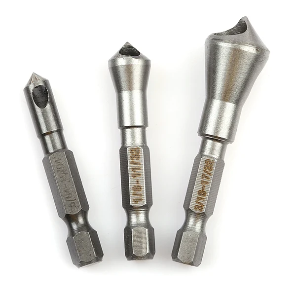 Countersink Drill Bit Titanium Coated Deburring Tool Bit Wood Trill for