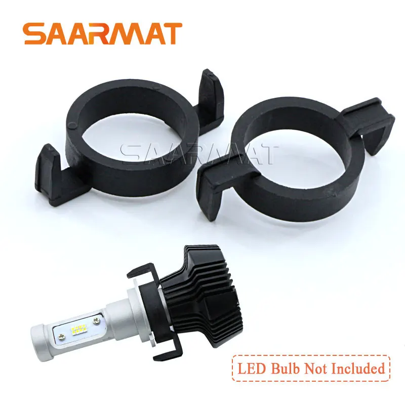 2x H7 светодиодный фиксатор адаптера держателя фары для Ford Mondeo Peugeot 508 2008 3008 Citroen|bulb h7