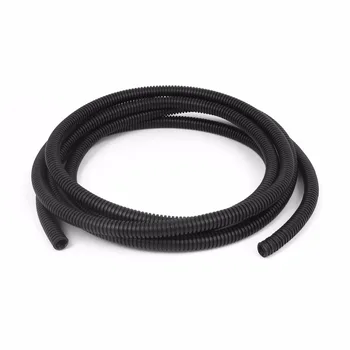 買取 Uxcell 8ミリメートル内径3メートル長い黒柔軟な絶縁されたポリエチレン段ボール管ホースパイプ用ワイヤーチューブホット販売