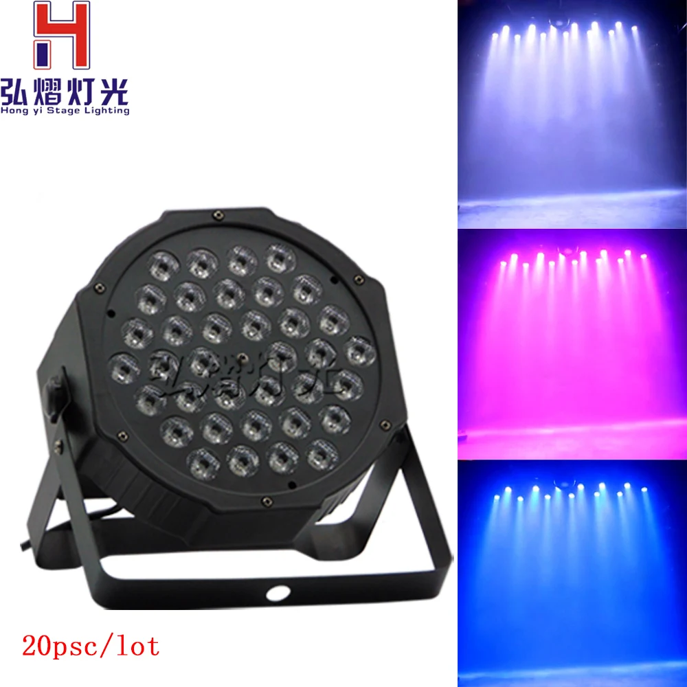 Wholesales Price 20 Pack Mini Size Indoor/Outdoor 36X1W RGB LED Stage