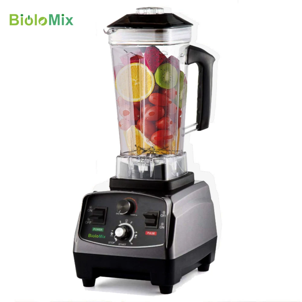 Professional 3HP Automatic Timer Blender Mixer Juicer Fruit Food