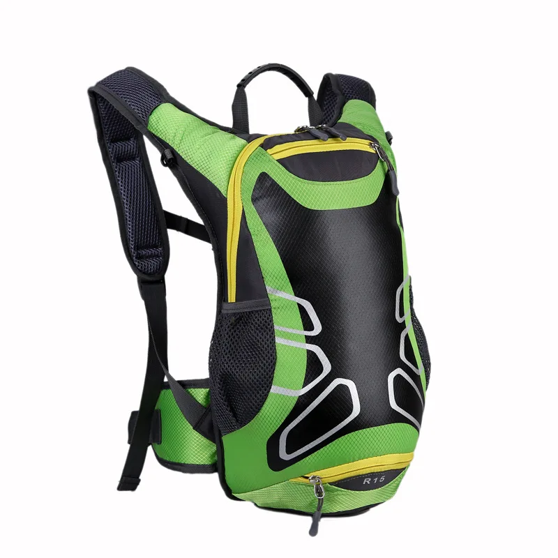 HU WAI JIAN FENG велосипедная сумка, рюкзак через плечо, ультралегкий спортивный рюкзак для верховой езды MTB, гидратационный рюкзак 15л, велосипедный рюкзак