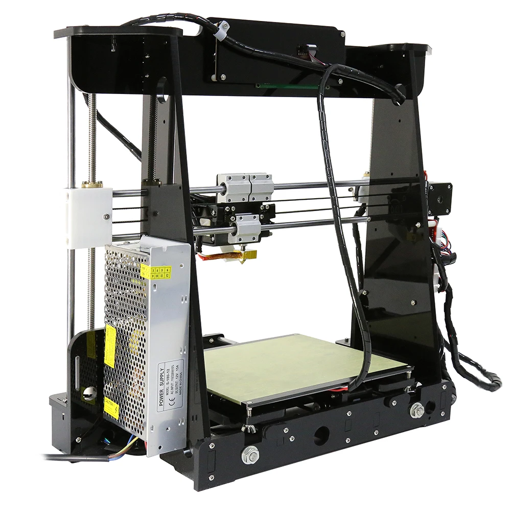 Anet E12 A8 A6 nivelación automática A8 barato 3D kit de Impresora DIY Reprap Prusa i3 3D Impresora con PLA 10m filamento Impresora 3d drucker - 5