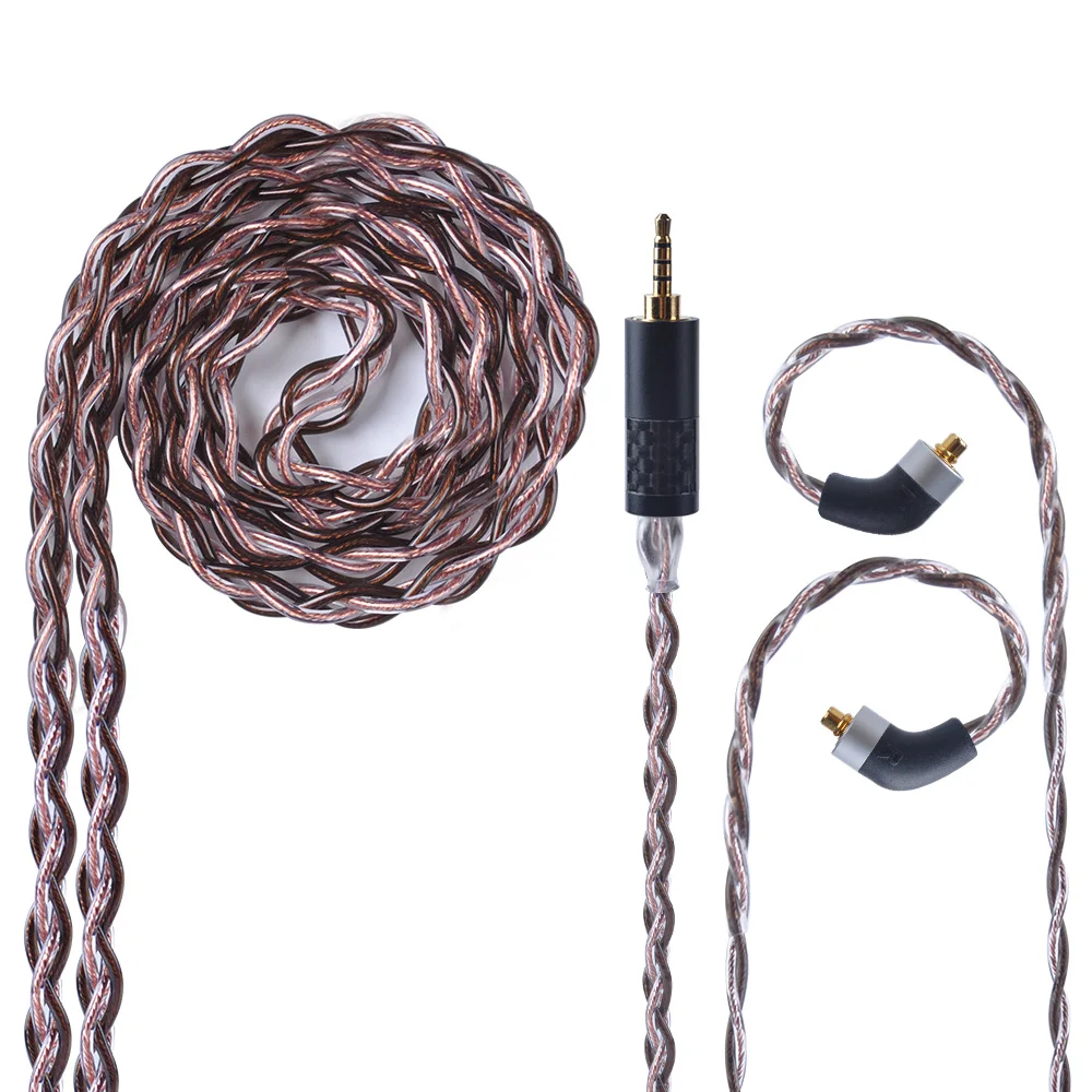 UPOCC NEOTECH 26AWG 7N монокристаллической Медь кабель 2 5/3 5/4 4 мм балансный для наушников с