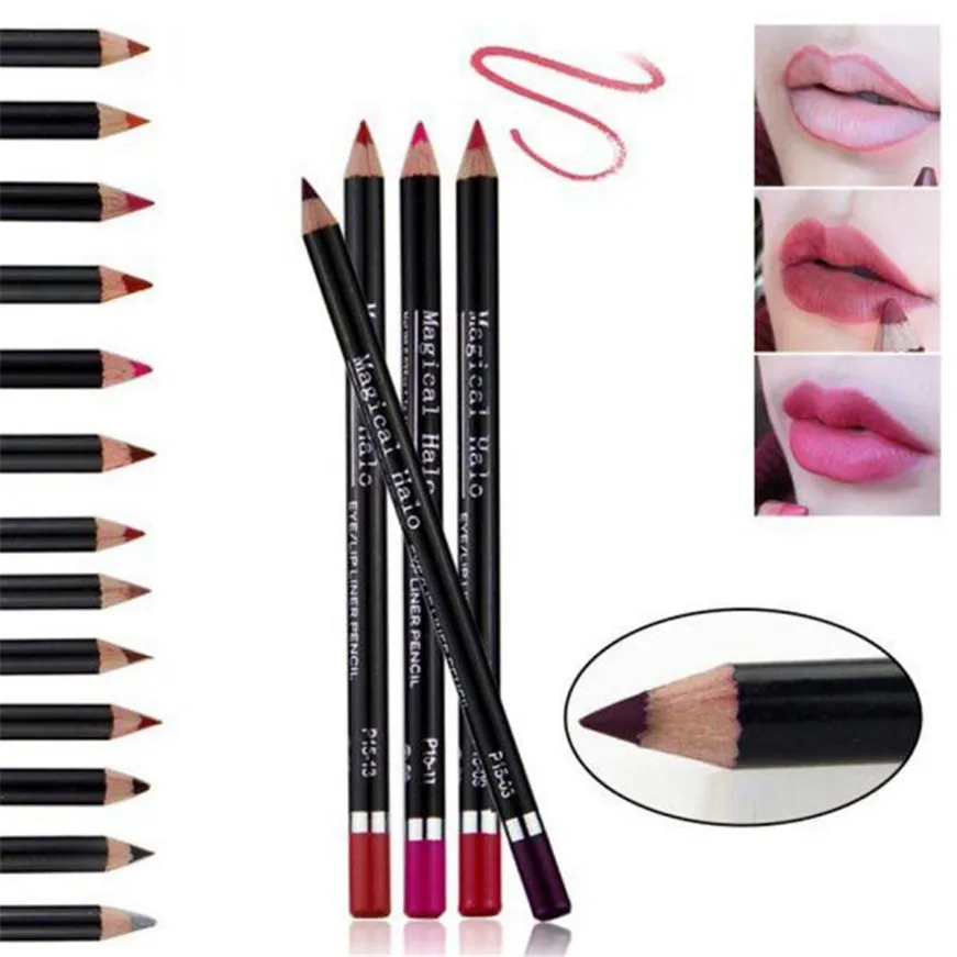 2017 Cosmetic Lip Liner Lipliner Pen Pencil Fashion Makeup Waterproof Hot lipstick