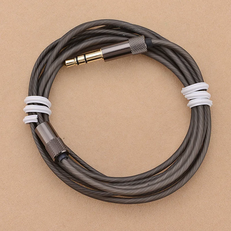 10pcs Diy Earphone Cable MMCX 3.5MM Plated Earphone Cables Headset HIFI