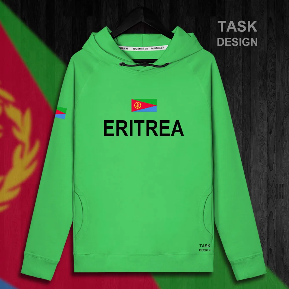 Eritrean ERI ER мужская толстовка с капюшоном пуловер Мужская уличная одежда