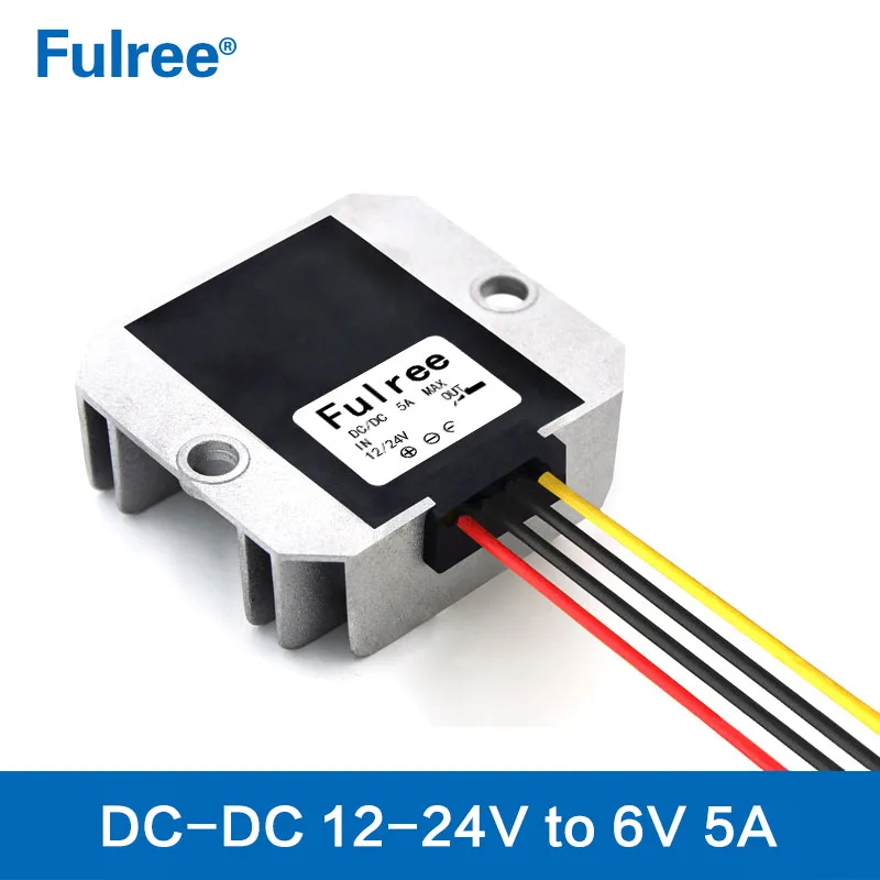 DC-DC Buck Step Down Adjustable Volt Converter 5V-36V to 3.3V 6V 9V 12V 24V 5A
