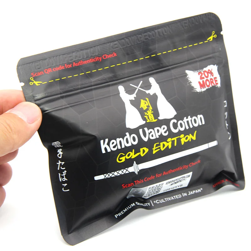 

E-XY Electronic Cigarette Kendo Vape Cotton 100% Japanese Heat Wire Organic Cotton for DIY RDA RBA Atomizer Coil Wick