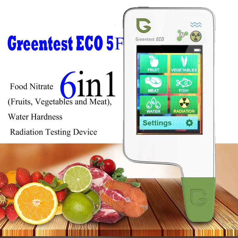 

GREENTEST ECO 5F Digital Food Nitrate Tester concentration meter rapid analyzer Fruit / vegetable /meat / fish nitrate meter