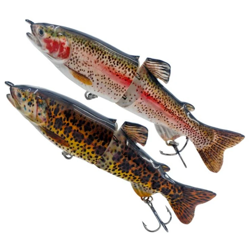1 шт. 18,5 см 65 г Swimbait grankbait искусственная жесткая приманка рыболовные приманки 2-х сегментный приманка кресло-качалка звон бас щука, приманка для наживки