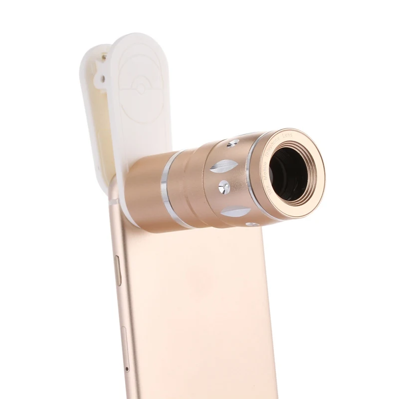 10x zoom Telescope Lens for iPhone 7 6 Plus 5 Samsung Android LG SONY