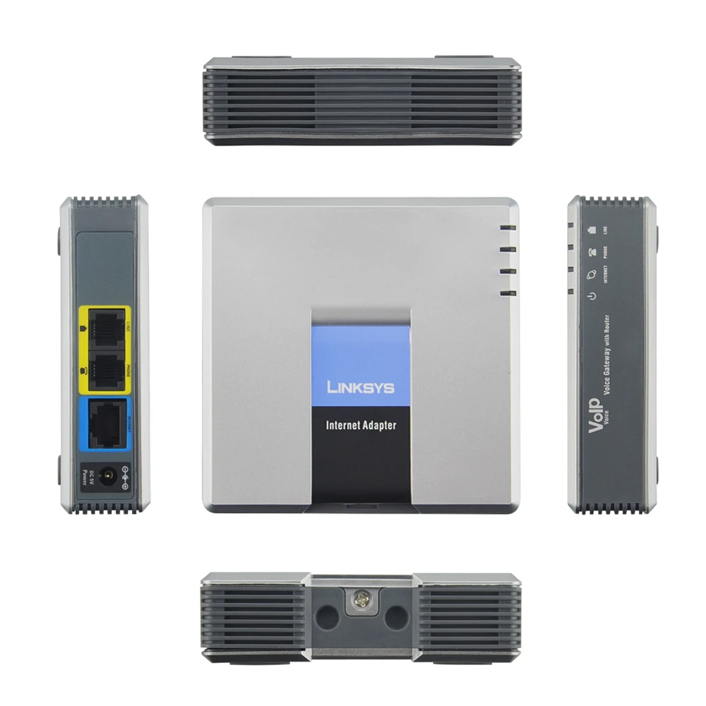 Бесплатная доставка! Разблокированный адаптер LINKSYS SPA3000 VOIP FXS VoIP IP PBX адаптер|ip