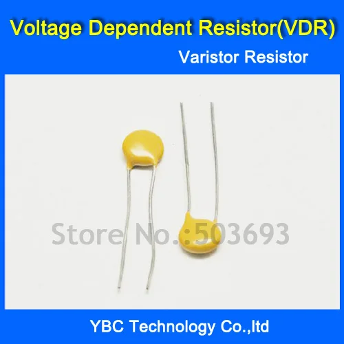 Бесплатная Доставка 100 шт./лот 07D-180K Напряжение Резистора Vdr 07D180K Варистор Резистора