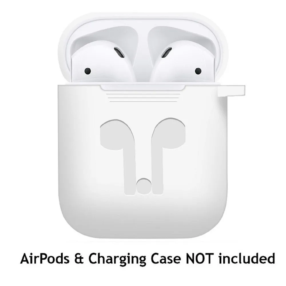 Bluetooth Wireless Headphone Accessories For AirPods Silicone Case Cover Protective Skin for Apple Airpod Charging Case|Аксессуары для