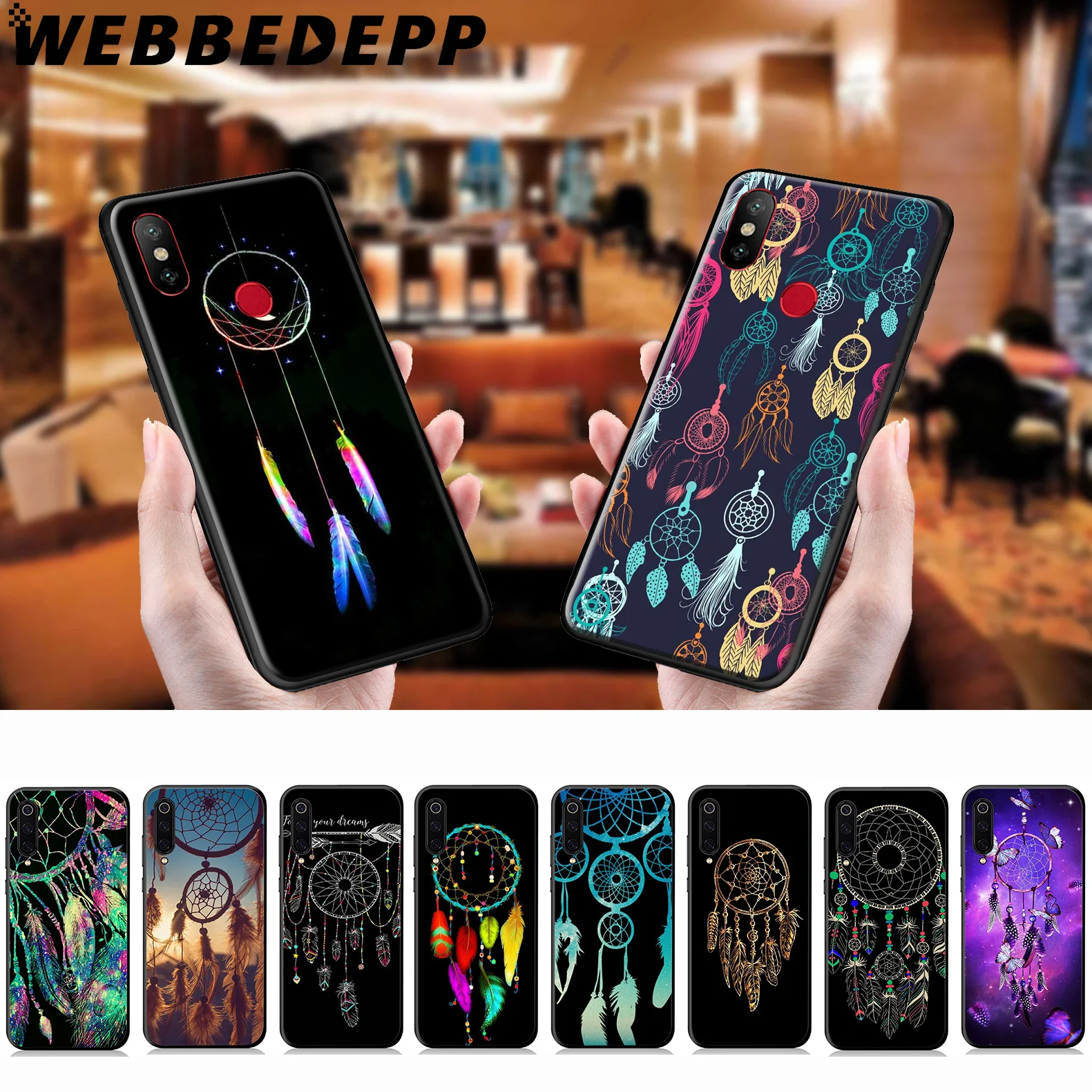 WEBBEDEPP Dream Catcher Soft Case for Xiaomi Mi 9T 9 8 SE 6 A1 A2 A3 Lite MiA1 MiA2 MiA3 F1 MAX 3 Mi8 CC9E CC9 |