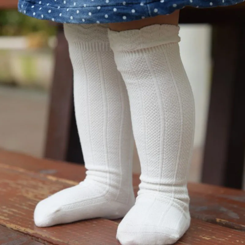 Летние носки для девочек; тонкие сетчатые носки; Детские хлопковые смешанные гольфы для девочек; Вязаные кружевные носки для девочек; Meias