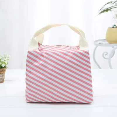 Large-Capacity Waterproof And Cold pack New Aluminum Foil insulation Bag Korean Portable lunch Bag Wholesale Price - Цвет: 7