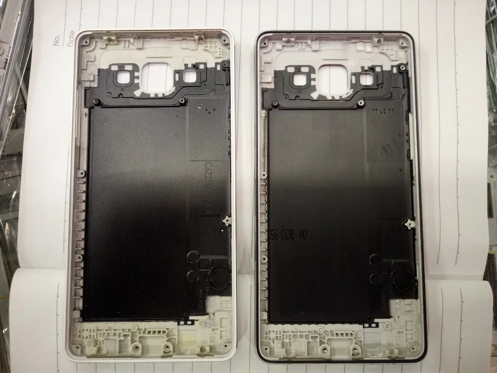 Для Samsung Galaxy A5 2015 A500F A500X A500 A500H A500FU Корпус Передняя средняя рамка + крышка