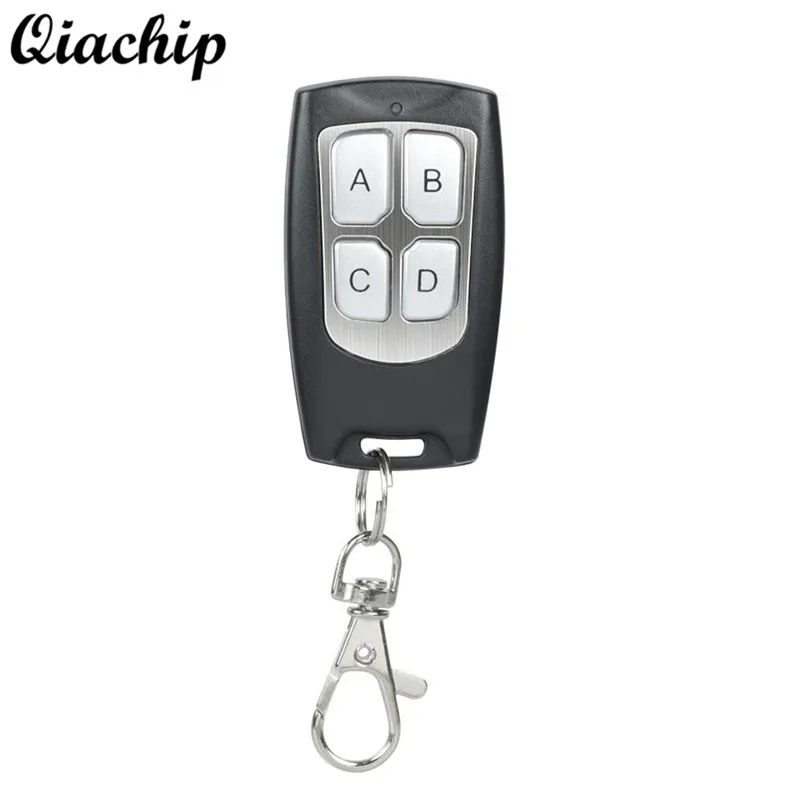 

QIACHIP Universal Wireless Remote Control Switch DC 12V 4CH relay Receiver Module With 4 channel RF Remote Control Switch