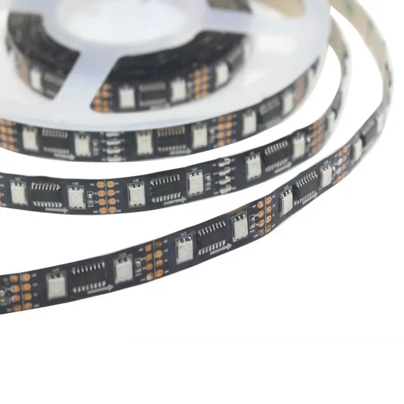 Светодиодная лента lpd8806 rgb 5 В м ic встроенный smd 5050 контроль 32 48 пикселей/м