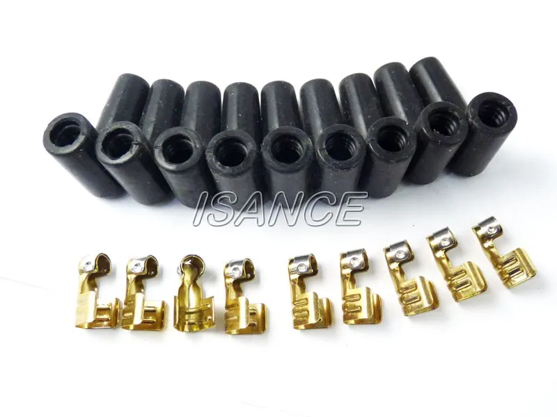 Buy ISANCE New Spark Plug Wire Male HEI Style Rubber