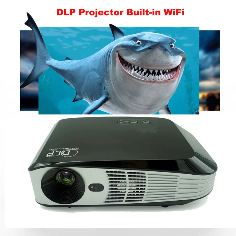 Smart 3D HD Projector with Android Operating System, High