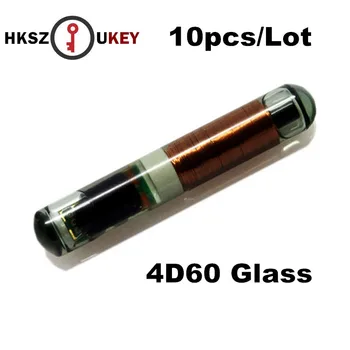 

HKSZUKEY Blank 4D60 Glass Transponder Chip For FORD Car keys 10pcs/Lot+Free Shipping