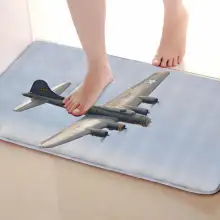 Самолет Стиль Ванная комната Коврики, забавные Нескользящие Для ванной Коврики, Занавески для душа Интимные аксессуары, Коврики Чинг вашей душе Шторы