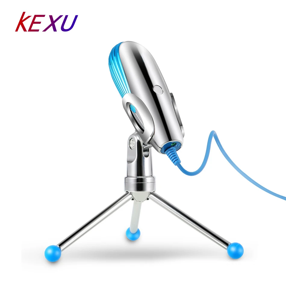 KEXU Microphone Professional Condenser USB Connection