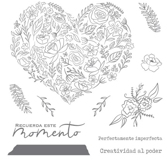 

Spanish stamp Clear Stamp for Scrapbooking Transparent Silicone Rubber DIY Photo Album Decor 101
