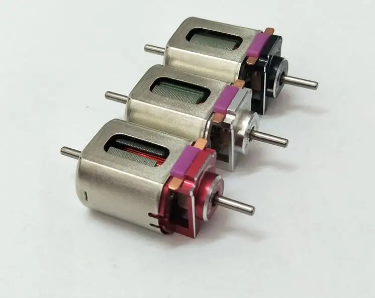 

High Speed Racing Motor For 1/32 Scale Mini 4WD Car Model 250000RPM Manual Winding Double/Single Shaft Motor