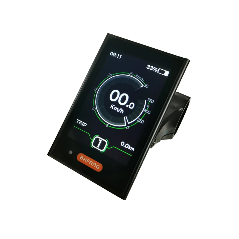 Top BAFANG 36V 250W Mid Drive Motor Bafang BBS01 8FUN Electric Bicycle Motor Kits Mid Drive Bafang BBS01B Motor Kit C18 Display 4