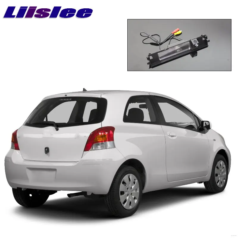LiisLee Автомобильная камера заднего вида CCD для TOYOTA Yaris Hatchback XP90 2005 ~ 2013|rear view camera|car rear