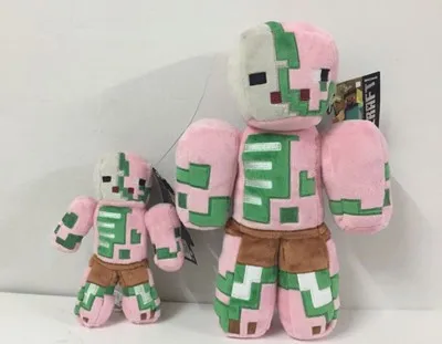 Minecraft plush toy Enderman Alex Pig Zombie ZombiePigman cow Stuffed toy doll Christmas presents for children's