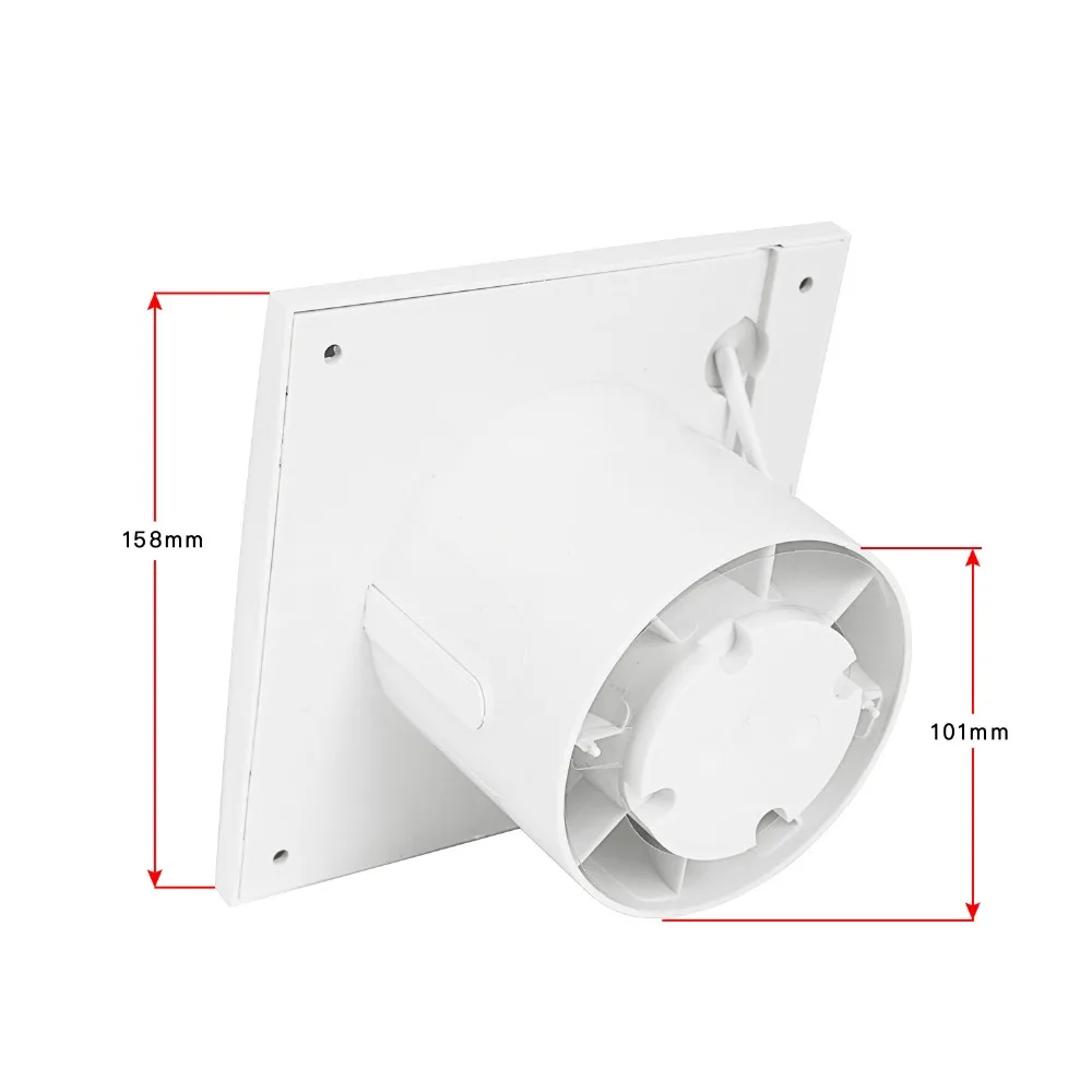 Us 25 29 21 Off Hon Guan 10w 4 Inch Exhaust Fan Home Ventilation Fan Bathroom Wall Or Ceiling Extractor Fan 100v 240v In Fans From Home Appliances