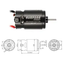 SURPASSHOBBY 550 21T Brushed Motor Parts for 1/10 RC Car Drift Touring Off-road Crawler Redcat HSP HPI Wltoys Kyosho TRAXXAS SURPASSHOBBY 550 21T Brushed Motor Parts for 1/10 RC Car Drift Touring Off-road Crawler Redcat HSP HPI Wltoys Kyosho TRAXXAS