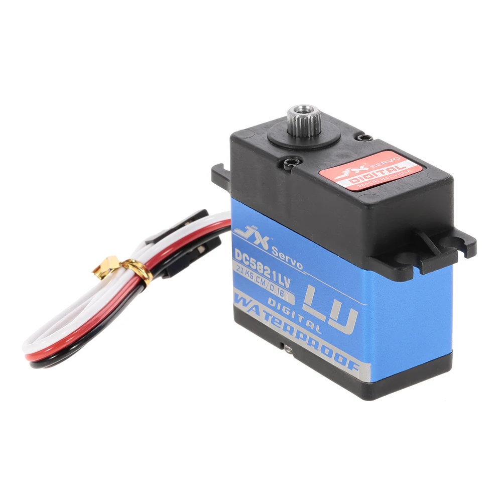 DC5821LV 21KG RC Servo Full Waterproof Metal Digital Servo for RC Car 110 18 RC Helicopter Airplane Model Parts (1)