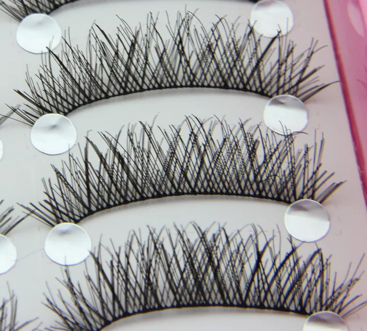 

Kanbuder False Eyelashes 2019 Fashion Daily New Japanese Style Black 10 Pairs High-quality Eyelashes Extension For Beauty MARC21
