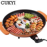 48cm Large Diameter Non-stick Baking Pan Flapjack Constant temperature control Scone Pancake maker Pizza Roaster Barbecue Grill 1